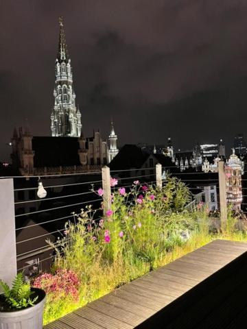 Duplex Dernier Etage Avec Terasse A Deux Pas De La Grand Place Brüssel Exterior foto